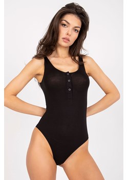 Body damskie z cienkimi ramiączkami - czarne ze sklepu 5.10.15 w kategorii Bluzki damskie - zdjęcie 169730704