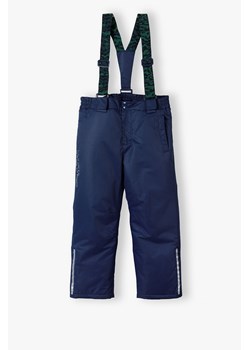 Spodnie narciarskie chłopięce z szelkami ze sklepu 5.10.15 w kategorii Spodnie chłopięce - zdjęcie 169730753