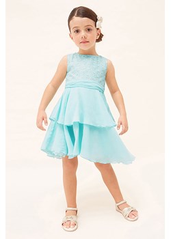 Sukienka z falbankami Mayoral - niebieska ze sklepu 5.10.15 w kategorii Sukienki dziewczęce - zdjęcie 169731033