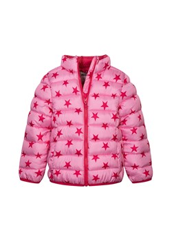Niemowlęca kurtka różowa ocieplana ze stójką w gwiazdki ze sklepu 5.10.15 w kategorii Kurtki dziewczęce - zdjęcie 169731403