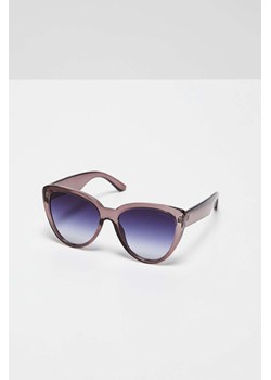 Okulary przeciwsłoneczne typu kocie oko - szare ze sklepu 5.10.15 w kategorii Okulary przeciwsłoneczne damskie - zdjęcie 169731823