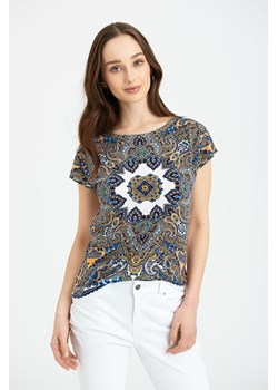 T-shirt damski we wzory ze sklepu 5.10.15 w kategorii Bluzki damskie - zdjęcie 169731972