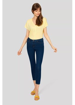 T-shirt damski z krótkim rękawem - żółty ze sklepu 5.10.15 w kategorii Bluzki damskie - zdjęcie 169732000