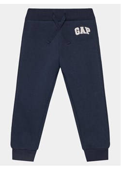 Gap Spodnie dresowe 633913-00 Granatowy Regular Fit ze sklepu MODIVO w kategorii Spodnie chłopięce - zdjęcie 169733891