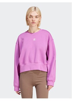 adidas Bluza adicolor Essentials IR5975 Różowy Oversize ze sklepu MODIVO w kategorii Bluzy damskie - zdjęcie 169734184