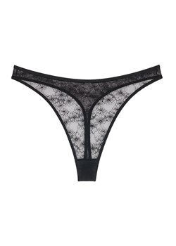 Triumph czarne stringi koronkowe Bright Spotlight 10216476, Kolor czarny, Rozmiar 40, Triumph ze sklepu Intymna w kategorii Majtki damskie - zdjęcie 169744084
