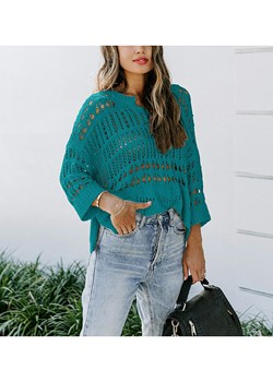 LA Angels Sweter w kolorze turkusowym ze sklepu Limango Polska w kategorii Swetry damskie - zdjęcie 169747301