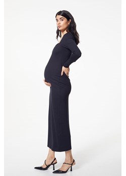 H & M - MAMA Dżersejowa sukienka - Czarny ze sklepu H&M w kategorii Sukienki ciążowe - zdjęcie 169748613