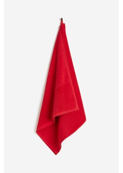 H & M - Duży ręcznik kąpielowy z frotte - Czerwony ze sklepu H&M w kategorii Ręczniki - zdjęcie 169748793