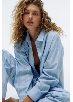 H & M - Piżama z koszulą i spodniami - Niebieski ze sklepu H&M w kategorii Piżamy damskie - zdjęcie 169748803