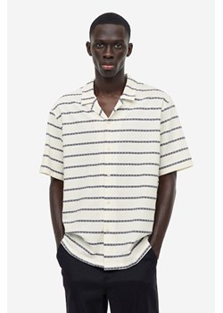 H & M - Koszula z krótkim rękawem Regular Fit - Biały ze sklepu H&M w kategorii Koszule męskie - zdjęcie 169748812