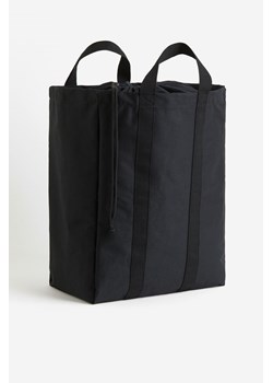 H & M - Bawełniana torba na pranie - Czarny ze sklepu H&M w kategorii Torby Shopper bag - zdjęcie 169748862