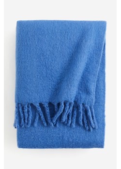 H & M - Koc z domieszką wełny - Niebieski ze sklepu H&M w kategorii Koce i pledy - zdjęcie 169749233