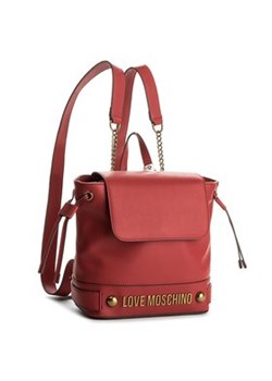 LOVE MOSCHINO Plecak JC4348PP05K60500 Czerwony ze sklepu MODIVO w kategorii Plecaki - zdjęcie 169749520