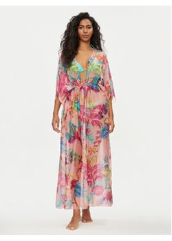 Guess Sukienka plażowa Eryn E4GK08 WE550 Kolorowy Regular Fit ze sklepu MODIVO w kategorii Odzież plażowa - zdjęcie 169749623