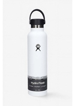 Hydro Flask butelka termiczna 24 OZ Standard Flex Cap S24SX110 kolor biały ze sklepu ANSWEAR.com w kategorii Bidony i butelki - zdjęcie 169750050