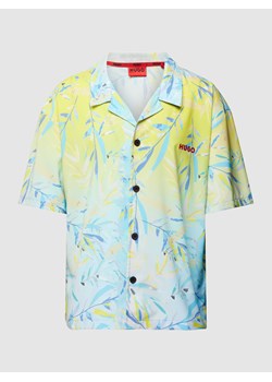 Koszula casualowa o kroju relaxed fit z rękawem o dł. 1/2 model ‘CALAL’ ze sklepu Peek&Cloppenburg  w kategorii Koszule męskie - zdjęcie 169750990