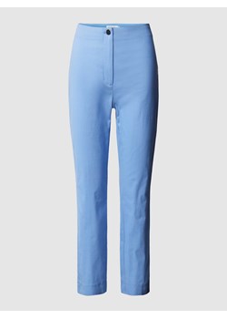 Spodnie o kroju slim fit z kantem ze sklepu Peek&Cloppenburg  w kategorii Spodnie damskie - zdjęcie 169751051