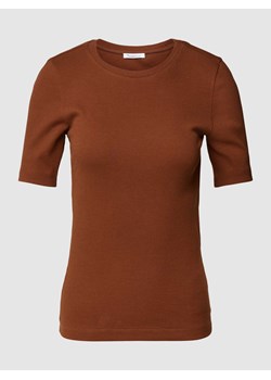 T-shirt z efektem prążkowania ze sklepu Peek&Cloppenburg  w kategorii Bluzki damskie - zdjęcie 169751072