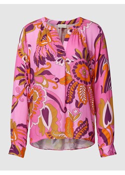Bluzka z dekoltem w serek model ‘Blumenranke’ ze sklepu Peek&Cloppenburg  w kategorii Bluzki damskie - zdjęcie 169751272