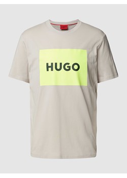 T-shirt z nadrukiem z logo model ‘DULIVE’ ze sklepu Peek&Cloppenburg  w kategorii T-shirty męskie - zdjęcie 169751402