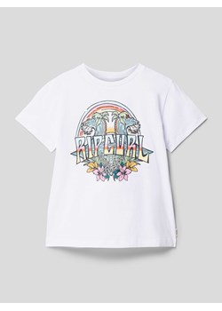 T-shirt z nadrukiem z motywem z logo ze sklepu Peek&Cloppenburg  w kategorii T-shirty chłopięce - zdjęcie 169751641