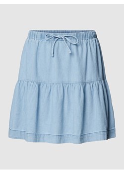 Spódnica mini z efektem stopniowania ze sklepu Peek&Cloppenburg  w kategorii Spódnice - zdjęcie 169751714