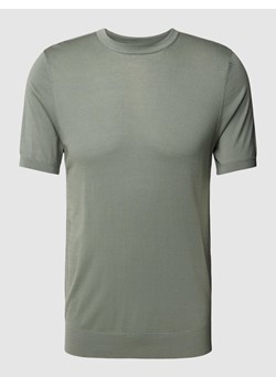 T-shirt w jednolitym kolorze ze sklepu Peek&Cloppenburg  w kategorii T-shirty męskie - zdjęcie 169751773