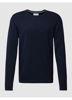 Bluzka z długim rękawem i detalem z logo ze sklepu Peek&Cloppenburg  w kategorii Swetry męskie - zdjęcie 169751914