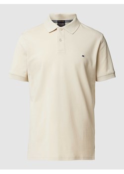 Koszulka polo o kroju slim fit w jednolitym kolorze ze sklepu Peek&Cloppenburg  w kategorii T-shirty męskie - zdjęcie 169751952