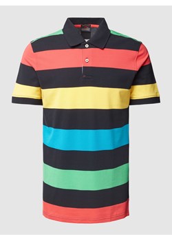 Koszulka polo o kroju regular fit ze wzorem w paski ze sklepu Peek&Cloppenburg  w kategorii T-shirty męskie - zdjęcie 169751994