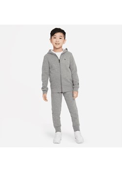 Zestaw bluza z kapturem i spodnie dla małych dzieci Jordan - Szary ze sklepu Nike poland w kategorii Dresy chłopięce - zdjęcie 169754444