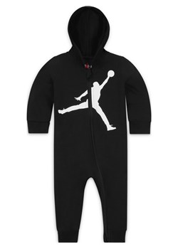 Pajacyk z kapturem dla niemowląt (3–6 M) Jumpman Jordan - Czerń ze sklepu Nike poland w kategorii Pajacyki - zdjęcie 169754602