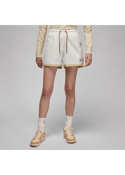 Damskie spodenki z tkaniny Jordan - Biel ze sklepu Nike poland w kategorii Szorty - zdjęcie 169754612