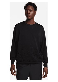 Męski sweter z długim rękawem Nike Sportswear Tech Pack - Czerń ze sklepu Nike poland w kategorii Swetry męskie - zdjęcie 169754670