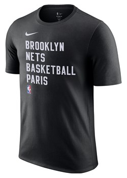 T-shirt męski Nike Dri-FIT NBA Brooklyn Nets Essential - Czerń ze sklepu Nike poland w kategorii T-shirty męskie - zdjęcie 169754671