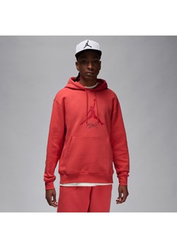 Męska dzianinowa bluza z kapturem Jordan Essentials - Czerwony ze sklepu Nike poland w kategorii Bluzy męskie - zdjęcie 169754714