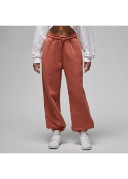 Spodnie damskie Jordan Flight Fleece - Pomarańczowy ze sklepu Nike poland w kategorii Spodnie damskie - zdjęcie 169754760