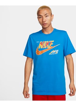 T-shirt męski Nike Sportswear - Niebieski ze sklepu Nike poland w kategorii T-shirty męskie - zdjęcie 169754792