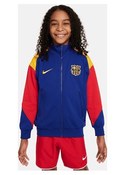 Dzianinowa kurtka piłkarska dla dużych dzieci Nike Dri-FIT FC Barcelona Academy Pro (wersja trzecia) - Niebieski ze sklepu Nike poland w kategorii Kurtki chłopięce - zdjęcie 169754800