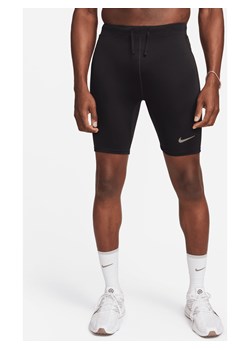 Męskie legginsy z wszytą bielizną do biegania o długości 1/2 Dri-FIT Nike Fast - Czerń ze sklepu Nike poland w kategorii Spodenki męskie - zdjęcie 169754852