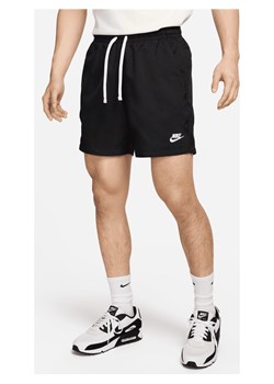 Swobodne spodenki z tkaniny Nike Sportswear - Czerń ze sklepu Nike poland w kategorii Spodenki męskie - zdjęcie 169754944