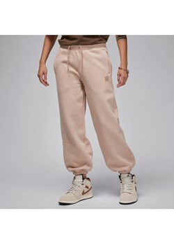 Spodnie damskie Jordan Flight Fleece - Brązowy ze sklepu Nike poland w kategorii Spodnie damskie - zdjęcie 169755111