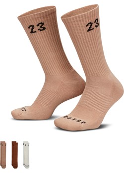 Klasyczne skarpety Jordan Essentials (3 pary) - Wielokolorowe ze sklepu Nike poland w kategorii Skarpetki męskie - zdjęcie 169755130