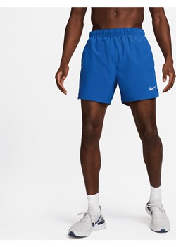 Męskie spodenki do biegania z wszytą bielizną Dri-FIT Nike Challenger 13 cm - Niebieski ze sklepu Nike poland w kategorii Spodenki męskie - zdjęcie 169755280