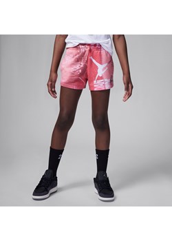Spodenki dla dużych dzieci (dziewcząt) Jordan Essentials New Wave Printed Shorts - Różowy ze sklepu Nike poland w kategorii Spodenki dziewczęce - zdjęcie 169755453