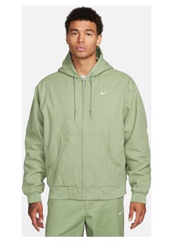 Męska wyściełana kurtka z kapturem Nike Life - Zieleń ze sklepu Nike poland w kategorii Bluzy męskie - zdjęcie 169755540