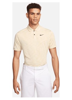 Męska koszulka polo do golfa Nike Dri-FIT Tour - Brązowy ze sklepu Nike poland w kategorii T-shirty męskie - zdjęcie 169755591
