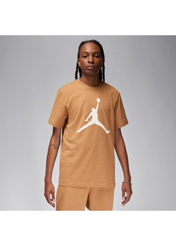 T-shirt męski Jordan Jumpman - Brązowy ze sklepu Nike poland w kategorii T-shirty męskie - zdjęcie 169755683