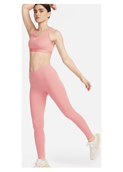 Damskie legginsy o pełnej długości z wysokim stanem zapewniające delikatne wsparcie Nike Zenvy - Różowy ze sklepu Nike poland w kategorii Spodnie damskie - zdjęcie 169755733